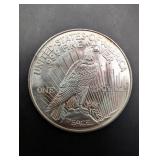 Peace Dollar 1 oz Silver Coin - United States Liberty In God We Trust Peace