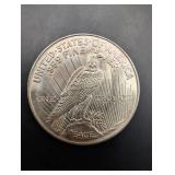 Peace Dollar Design 1oz Round