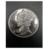 Mercury Dime Replica Silver Round - 1 Oz .999 Fine Silver