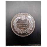 Native American Chief Silver Round 1 oz .999 Fine - Private Mint