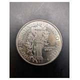 Mercury Dime Design 1oz Round