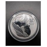 Perth Mint Lunar II 2020 1/2 oz .9999 Silver Coin - Australia, Mouse (Year of the Mouse) 50 Cents