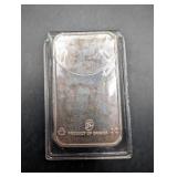 National 1 Oz .999+ Fine Silver Birthday Bar 1986 - Happy Birthday Design, Canada