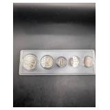 US Coin Collection 1941 Date Set