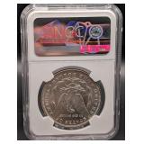 Morgan Silver Dollar 1886 - MS63 NGC Graded