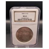 NGC MS63 1884-O Morgan Silver Dollar