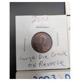 Lincoln Error Cents - Mixed Dates & Mint Marks (Lot of 9)