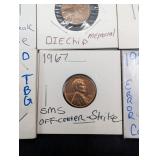 Lincoln Error Cents - Mixed Dates & Mint Marks (Lot of 9)
