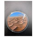 Natural Wonders 5 oz Copper Coin - Sahara Desert & Great Wave Off Kanagawa