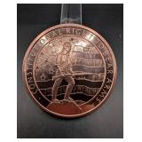 Golden State Mint 5 oz Copper Second Amendment Medal - Thomas Jefferson