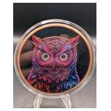 Guardians of the North Snowy Owl 5oz Copper Coin (Colored Edition)