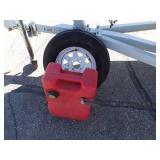 1992 Norhtwoods Runabout with 75 HP Mercury Outboard Motor and Trailer