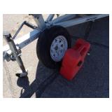 1992 Norhtwoods Runabout with 75 HP Mercury Outboard Motor and Trailer