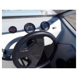 1992 Norhtwoods Runabout with 75 HP Mercury Outboard Motor and Trailer