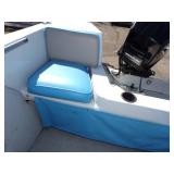 1992 Norhtwoods Runabout with 75 HP Mercury Outboard Motor and Trailer