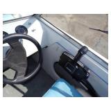 1992 Norhtwoods Runabout with 75 HP Mercury Outboard Motor and Trailer