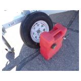 1992 Norhtwoods Runabout with 75 HP Mercury Outboard Motor and Trailer