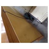 Lighted Oak with Glass Shelves Display  / TV Stand