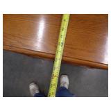 Lighted Oak with Glass Shelves Display  / TV Stand