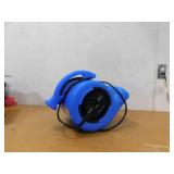 NEW - B-Air 1/4 HP Air Mover Blower Fan for Water Damage Restoration Carpet Dryer Floor Home and Plumbing Use in Blue