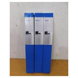 (3) Franklin Brass Maxted 24 in. Wall Mount Towel Bar Bath Hardware Accessory in Matte Black