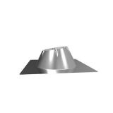 DuraVent DuraPlus All-Fuel Chimney 6in. Diameter Roof Flashing, 0/12-6/12
