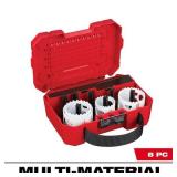 Milwaukee Hole Dozer Bi-Metal Hole Saw Kit (8-Piece)