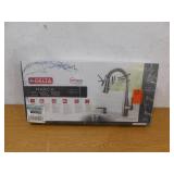 Delta Marca Single-Handle Pull-Down Sprayer Kitchen Faucet with ShieldSpray Technology and Soap in SpotShield Stainless