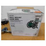 Hampton Bay 125 ft. Aluminum Decorative Garden Hose Wall Mounted Reel