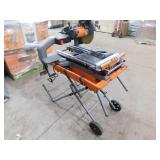 RIDGID 15 Amp 10 in. Wet Tile Saw with Portable Stand