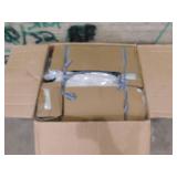 Uixe 3-Piece Metal Swivel Outdoor Rocking Chairs Patio Conversation Set with Beige Cushions