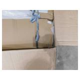 Uixe 3-Piece Metal Swivel Outdoor Rocking Chairs Patio Conversation Set with Beige Cushions