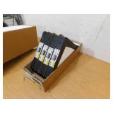 (16) Crates & Pallet 12 in. Black Steel Shelf Bracket for Wood Shelving