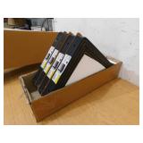 (16) Crates & Pallet 12 in. Black Steel Shelf Bracket for Wood Shelving