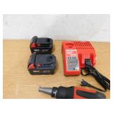 Milwaukee M18 FUEL 18V Lithium-Ion Brushless Cordless Drywall Screw Gun Kit with (2) 5.0Ah Batteries, Charger and Tool Bag