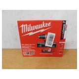 Milwaukee M18 18V Lithium-Ion Brushless Cordless 1/2 in. Compact Drill/Driver Kit with Two 2.0 Ah Batteries, Charger and Case