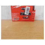 Milwaukee M18 18V Lithium-Ion Brushless Cordless 1/2 in. Compact Drill/Driver Kit with Two 2.0 Ah Batteries, Charger and Case