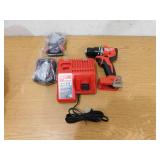 Milwaukee M18 18V Lithium-Ion Brushless Cordless 1/2 in. Compact Drill/Driver Kit with Two 2.0 Ah Batteries, Charger and Case