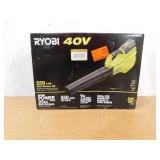 RYOBI 40V 120 MPH 550 CFM Cordless Battery Leaf Blower (Tool Only)
