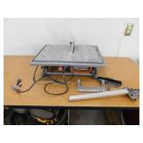 RIDGID 6.5-Amp 7 in. Blade Corded Table Top Wet Tile Saw