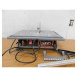 RIDGID 6.5-Amp 7 in. Blade Corded Table Top Wet Tile Saw