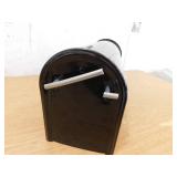 Franklin Black Galvanized Mailbox