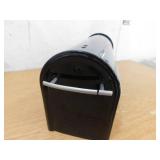 Franklin Black Galvanized Mailbox