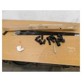 Machrus Universal Trampoline Fiber Glass Rods to Replace Top Ring of Net Enclosure for 11 ft. Frame with 8 Pole Caps