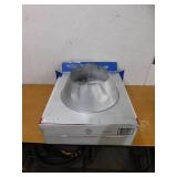 DuraVent DuraPlus All-Fuel Chimney 6in. Diameter Roof Flashing, 0/12-6/12