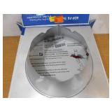 DuraVent DuraPlus All-Fuel Chimney 6in. Diameter Roof Flashing, 0/12-6/12