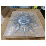 Regal Art & Gift Metallic Sun Wall Decor 30 in.