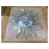 Regal Art & Gift Metallic Sun Wall Decor 30 in.