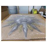 Regal Art & Gift Metallic Sun Wall Decor 30 in.