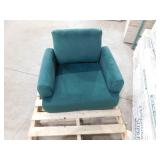 Lifestyle Solutions Knoxville Green Velvet Arm Chair